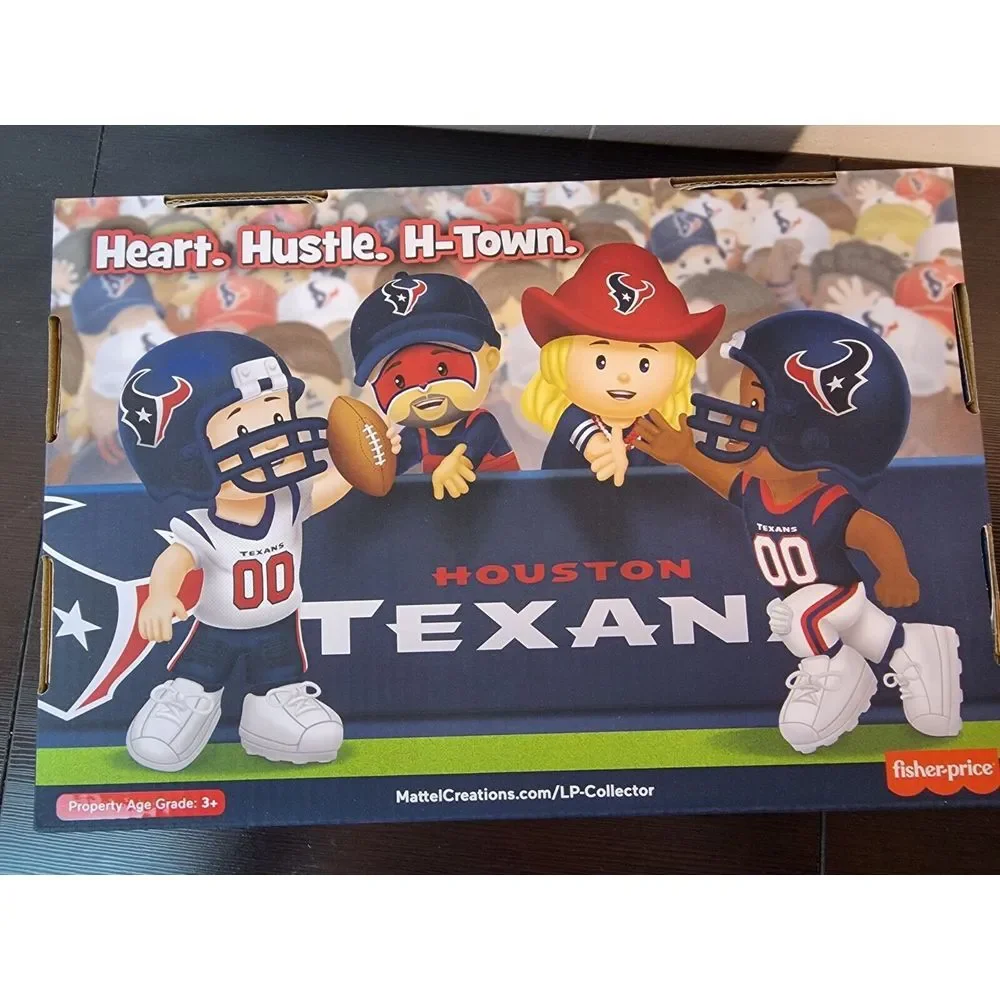 Brand New Little People Collector NFL Licensed Product Houston‎ Texans Series 1